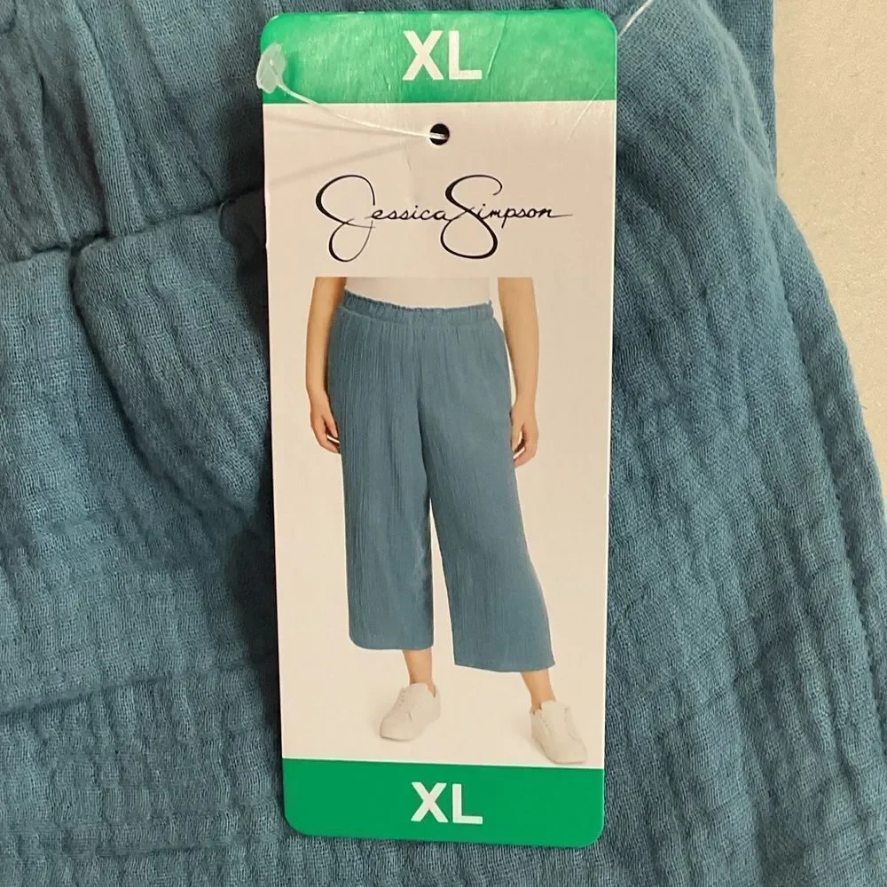 Jessica Simpson Teal Casual Bottoms